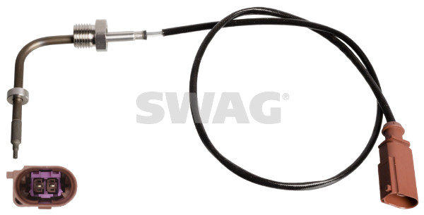 Sensore, Temperatura gas scarico - 33 10 0253 SWAG